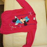 Maglietta bambina stampa Minnie 