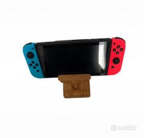 Porta telefono  fatto a mano in legno massello