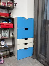 Cassettiera ikea colorata