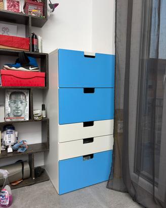 Cassettiera ikea colorata