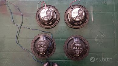 4 altoparlanti 16,5 cm più 2 Twitter  usati