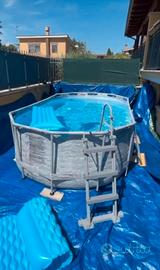 piscina Bestway più aspiratore 