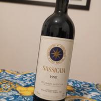 vino sassicaia 1998
