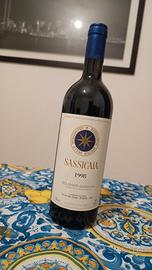 vino sassicaia 1998