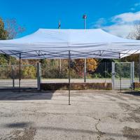 GAZEBO RAPIDO 3X6 BIANCO O BLU