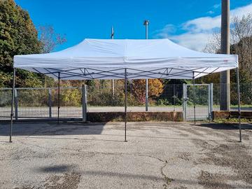 GAZEBO RAPIDO 3X6 BIANCO O BLU