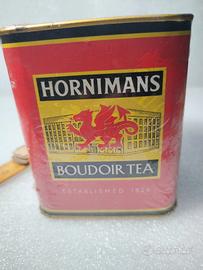 SCATOLA LATTA DA TÈ RARA