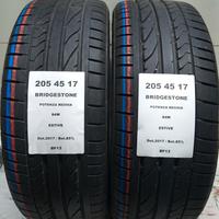 2 GOMME 205 45 17 BRIDGESTONE BF13