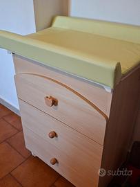 fasciatoio con cassettiera Giordani