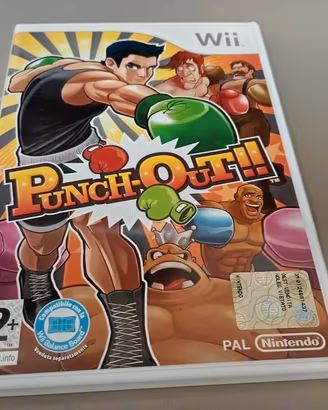 gioco Nintendo wii punch-out in ITALIANO 