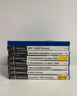 Lotto giochi playstation 2