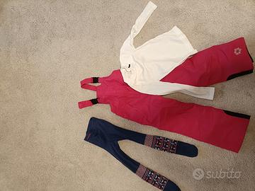 salopette da bambina anni 6 