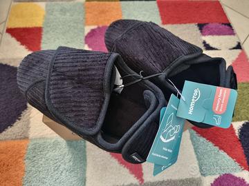 Pantofole per anziani con velcro