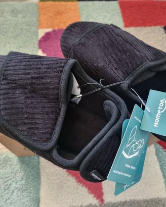 Pantofole per anziani con velcro
