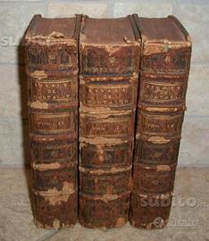 Essais, di Michel de Montaigne, 1727, 3 volumi