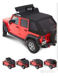 Soft top per jeep Wrangler 5 porte