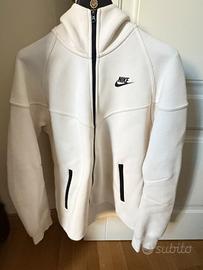Felpa Nike Tech Fleece bianca