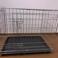 Box pieghevole zincato per cani