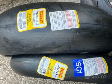 Pirelli Diablo superbike sc1 125/70 scx 200/65 17