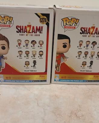 2 funko pop Shazam 