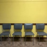 Set di 10 sedie color grigio