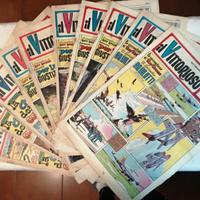 Fumetti il Virtuoso 1958 giornalini 10 pezzi