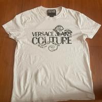 maglia versace jeans couture bianca