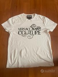 maglia versace jeans couture bianca
