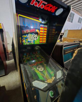 Flipper TOTOGOAL Tecnoplay – raro flipper vintage