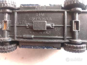 Modellino Fiat campagnola carabinieri Polistil.