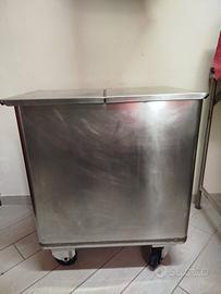 Contenitore per farina in acciaio inox