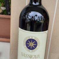 bottiglie sassicaia varie annate