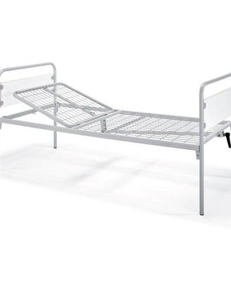 Letto Ortopedico ad 1 Manovella con Schienale Reg.