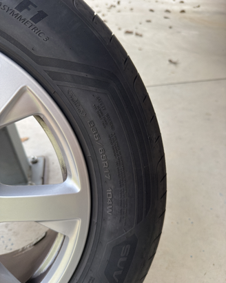 Cerchi con gomme