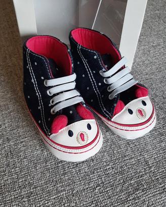 scarpine numero 18 neonata jeans 