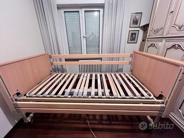 LETTO ELETTRICO DEGENZA CON RUOTE