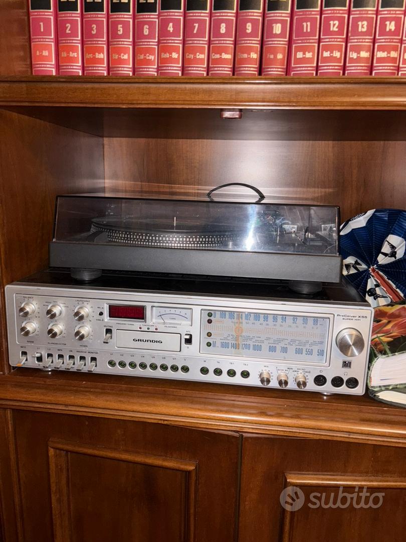 Giradischi Sanyo TP-1020 + Grundig PreCeiver X55 - Audio/Video In ...