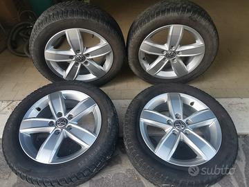 cerchi lega 16"  Volkswagen VW originali Corvara 