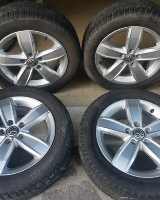 cerchi lega 16"  Volkswagen VW originali Corvara 