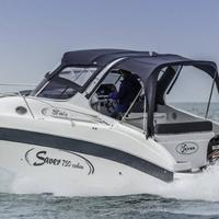 Barca SAVER 750 CABIN con HONDA 250 tutto 2024