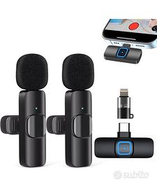 2 microfoni per cellularin apple / android