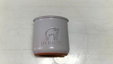 VASETTI TERRACOTTA BICCHIERI TAZZE 8 pz NO FLUKE