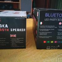 Casse attive amplificate bluetooth con batt. ricar