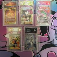 Carte gradate pokemon