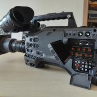 Panasonic AG HPX500 con Ottica Canon JX 12x6,5 B4
