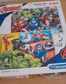 2 Puzzle Marvel Avengers Clementoni