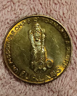medaglia centenario della nascita del  Friuli 
