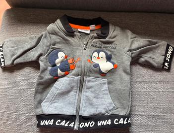 Completo felpina neonato