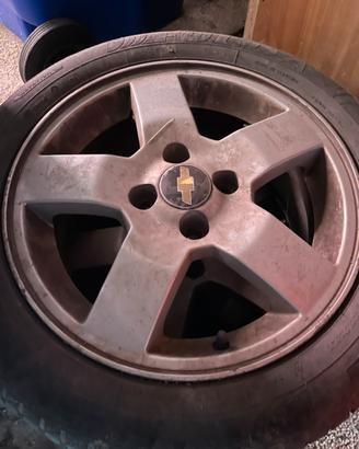 4 cerchi chevrolet kalos