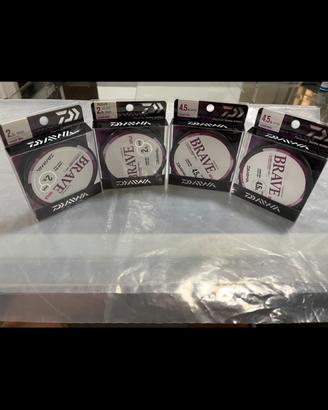 Bobine Daiwa brave per pesca alla trota